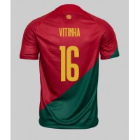 Echipament fotbal Portugalia Vitinha #16 Tricou Acasa Mondial 2022 maneca scurta